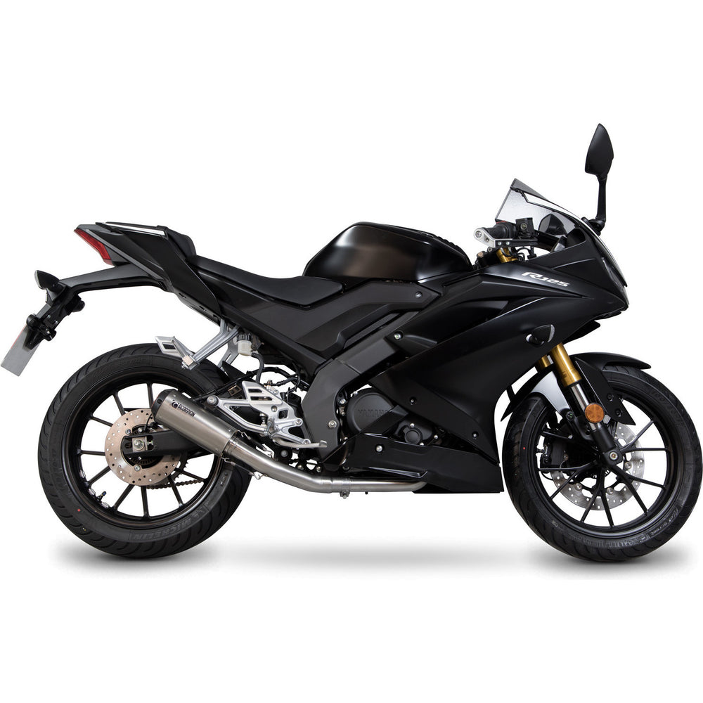 Scorpion Red Power Titanium Exhaust For Yamaha YZF R125-R15 2019-2020