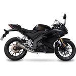 Scorpion Red Power Titanium Exhaust For Yamaha YZF R125-R15 2019-2020