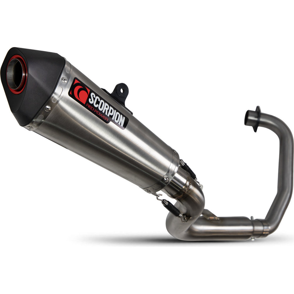Scorpion Serket Taper Stainless Steel Exhaust For Honda CB 125 F 2017-2020