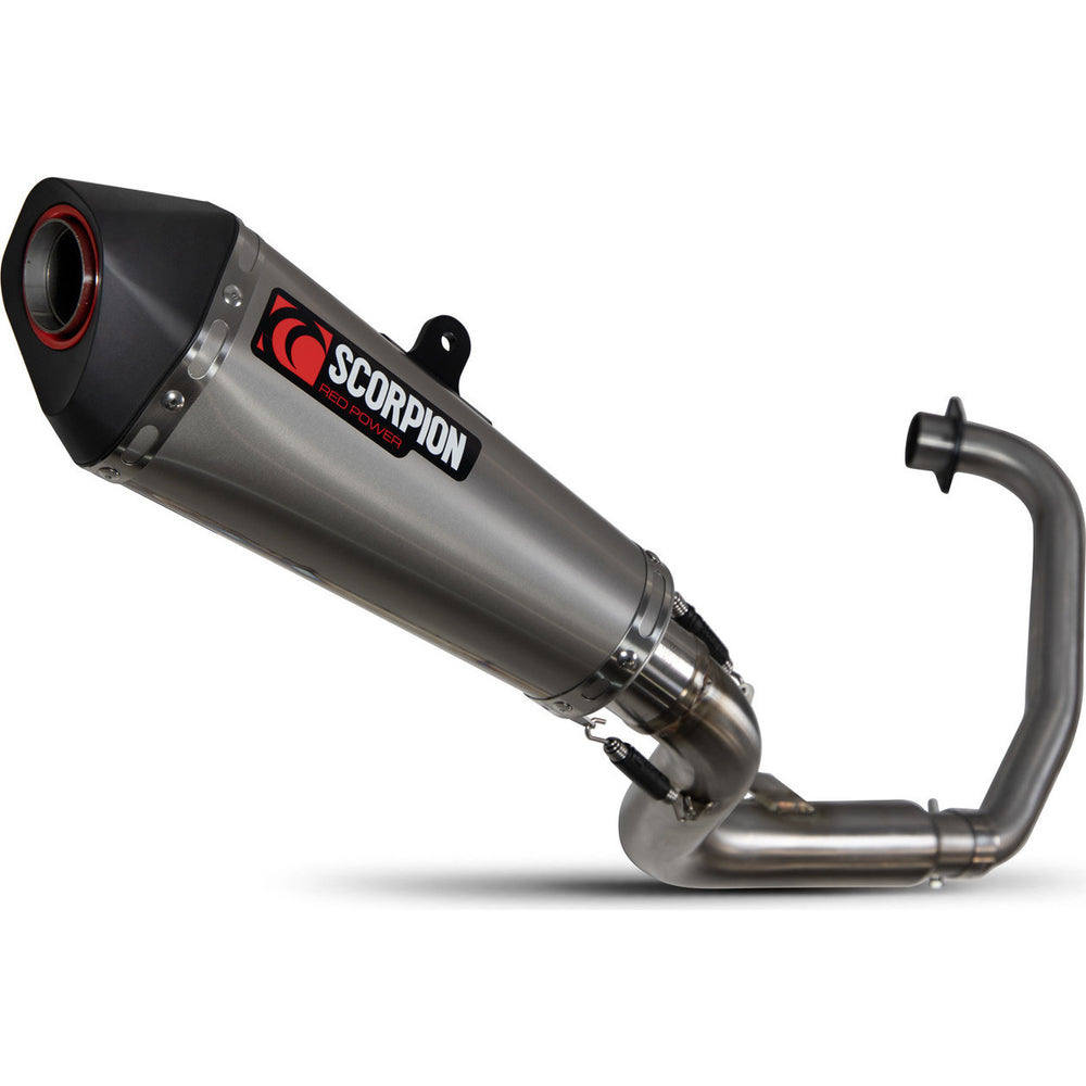 Scorpion Serket Taper Titanium Exhaust For Honda CB 125 F 2017-2020