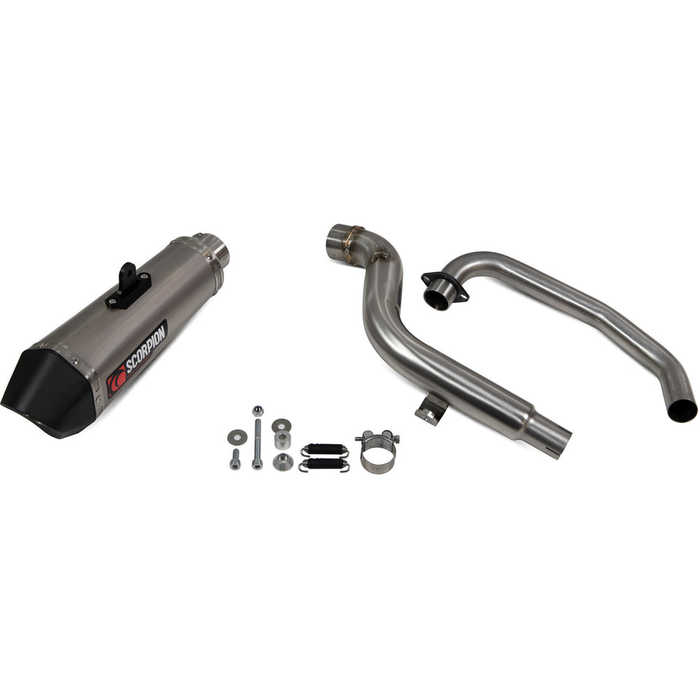Scorpion Serket Taper Titanium Exhaust For Honda CB 125 F 2017-2020