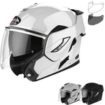 Airoh Rev 19 Color Flip Front Motorcycle Helmet & Visor