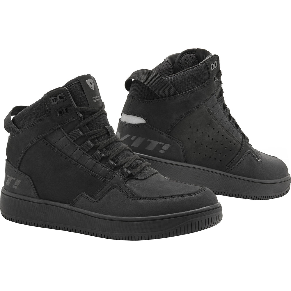 Rev It Jefferson Leather Motorcycle Shoes 41 Black (UK 7.5)
