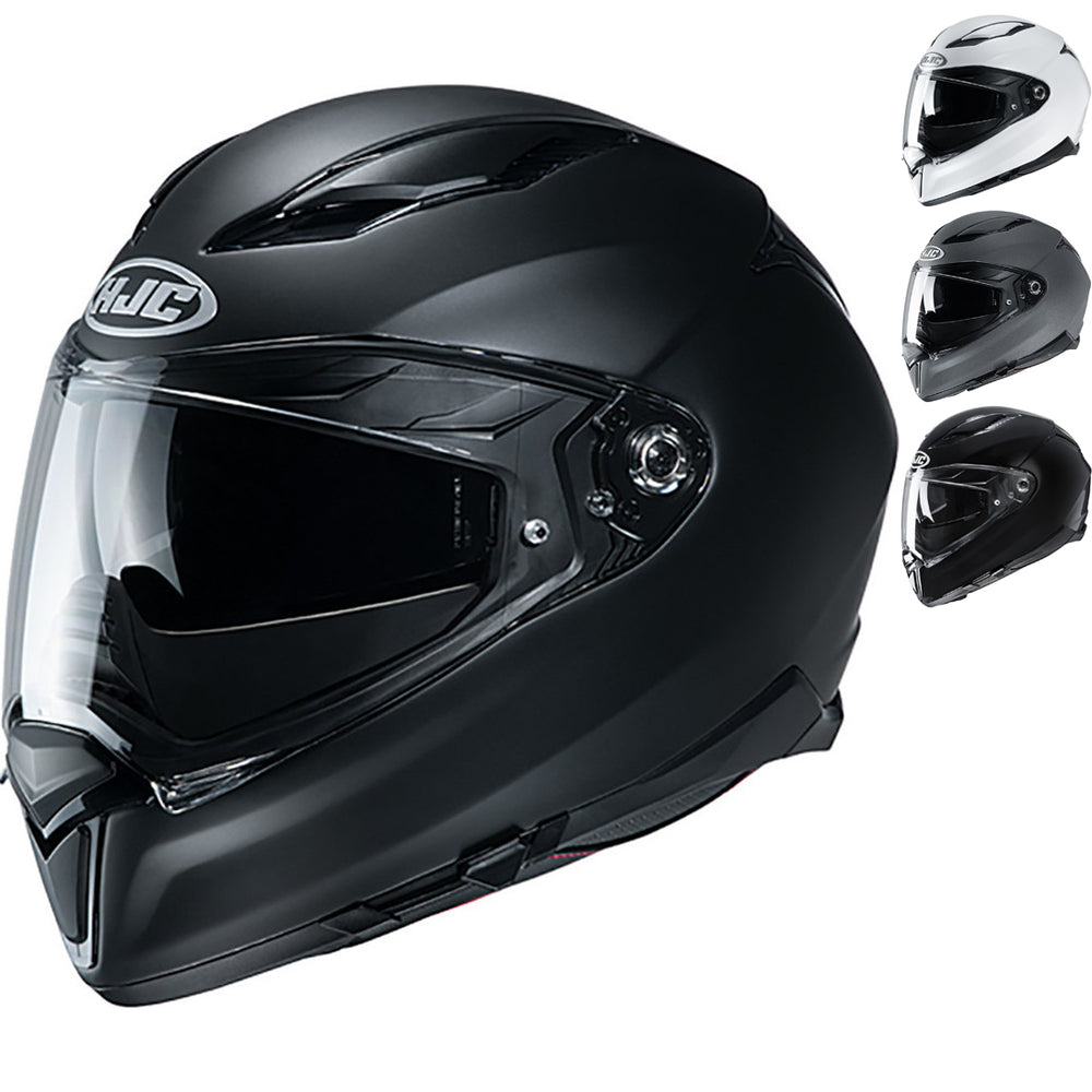 HJC F70 Plain Motorcycle Helmet – Ghostbikes