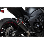 Scorpion Serket Taper Satin Titanium Slip-On Exhaust (Pair) For Kawasaki Z1000 2017-2020