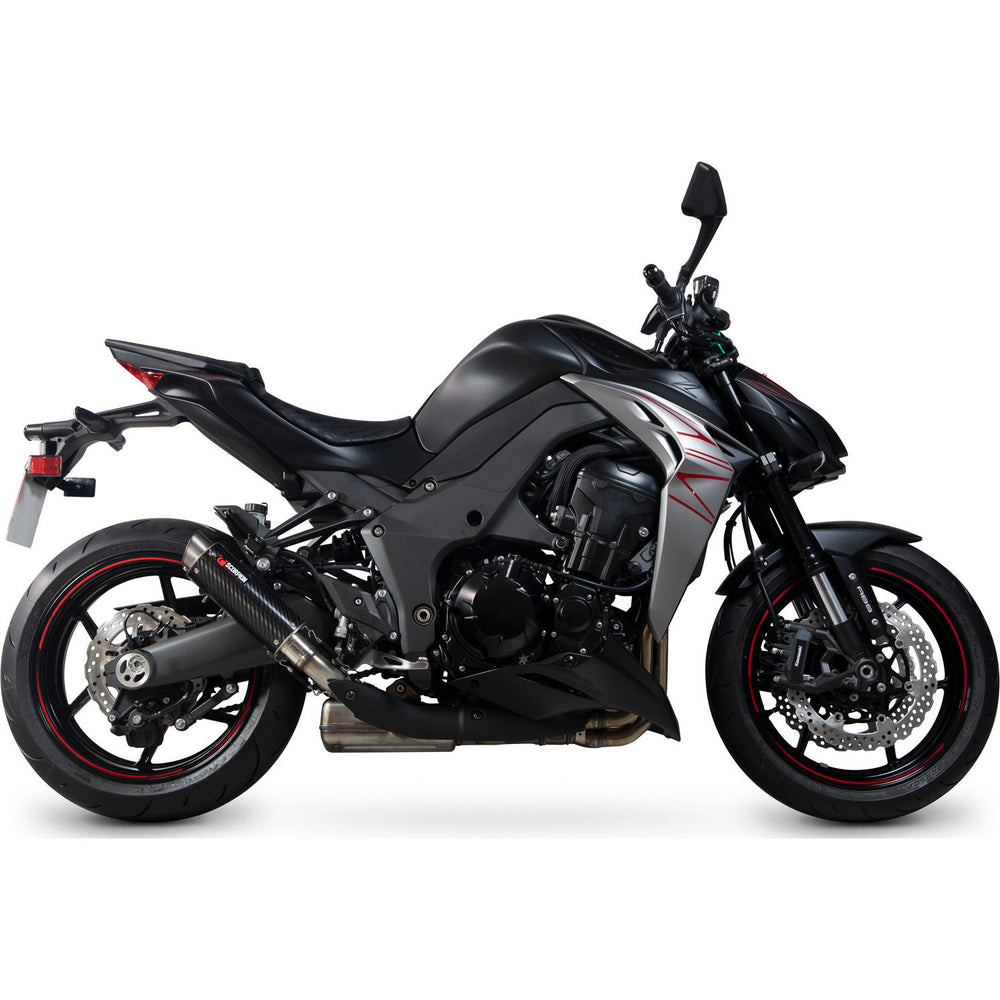Scorpion RP1-GP Carbon Fibre Slip-On Exhaust (Pair) For Kawasaki Z1000 2017-2020