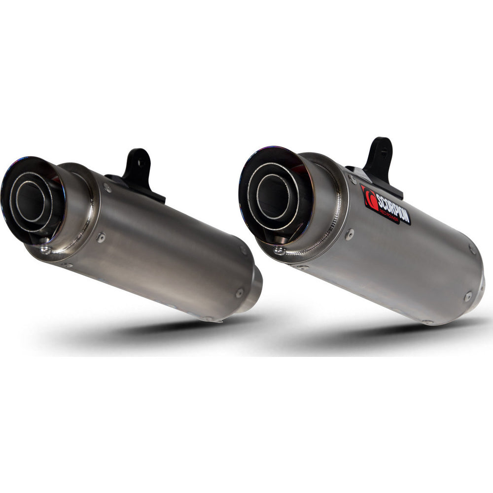 Scorpion RP1-GP Titanium Slip-On Exhaust (Pair) - Kawasaki Z1000 2017 - 2019