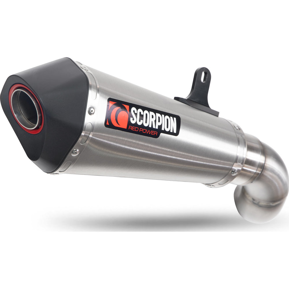 Scorpion Serket Taper Stainless Steel Slip-On Exhaust For Kawasaki Z900 (Euro 5) 2020-2024