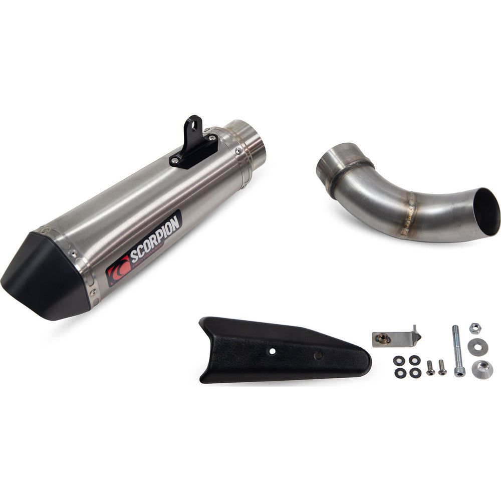 Scorpion Serket Taper Stainless Steel Slip-On Exhaust For Kawasaki Z900 (Euro 5) 2020-2024