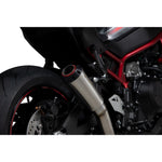 Scorpion Red Power Stainless Steel Slip-On Exhaust For Kawasaki Z H2 2020-2025
