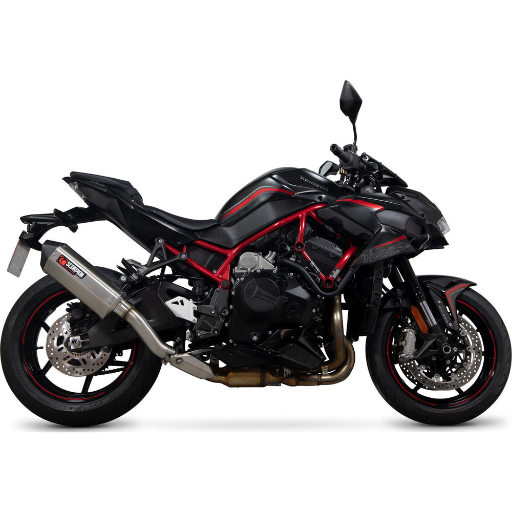Scorpion Serket Taper Stainless Steel Slip-On Exhaust - Kawasaki Z H2 2020 - 2021