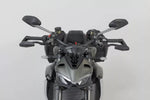 SW Motech Lever Guards with Wind Protection For Triumph Daytona 660 2024 - Black