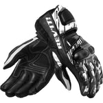 Rev It Quantum 2 Leather Gloves Medium White Black