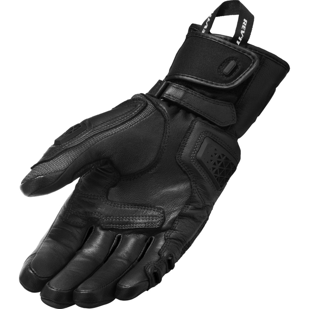 Rev It Sand 4 H2O Leather Motorcycle Gloves 3XL Black