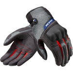Rev It Volcano Motorcycle Gloves M Black Grey