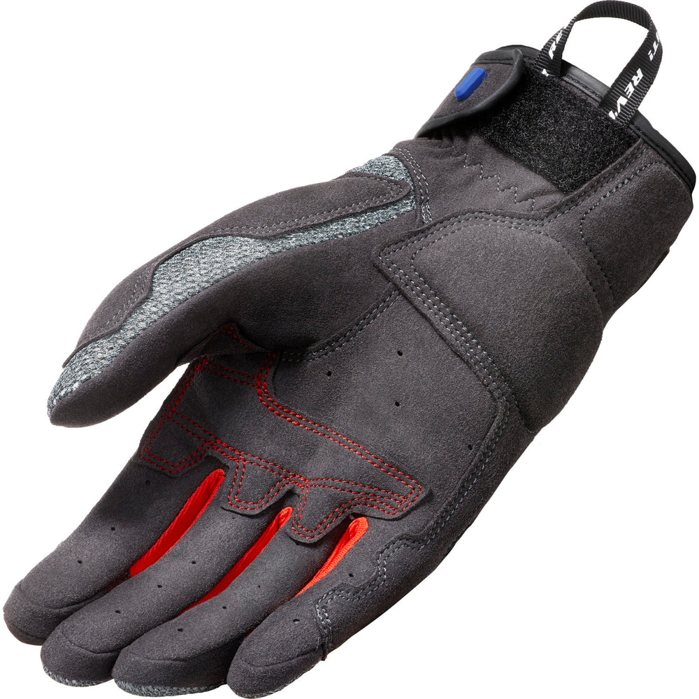 Rev It Volcano Motorcycle Gloves M Black Grey