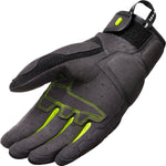 Rev It Volcano Motorcycle Gloves S Black Neon Yellow