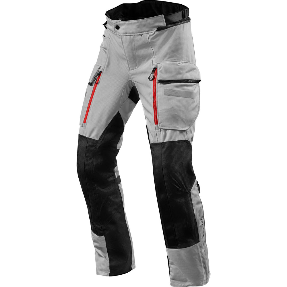 Rev It Sand 4 H2O Motorcycle Trousers XL Silver Black Standard
