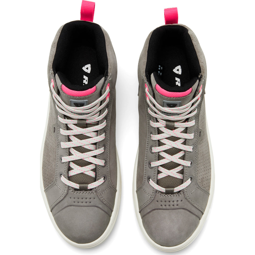 Rev It Arrow Ladies Motorcycle Shoes 36 Light Grey White (UK 3.5)