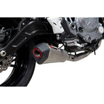 Scorpion Serket Taper Full System Satin Titanium Exhaust - Kawasaki Z650 2017 - 2021