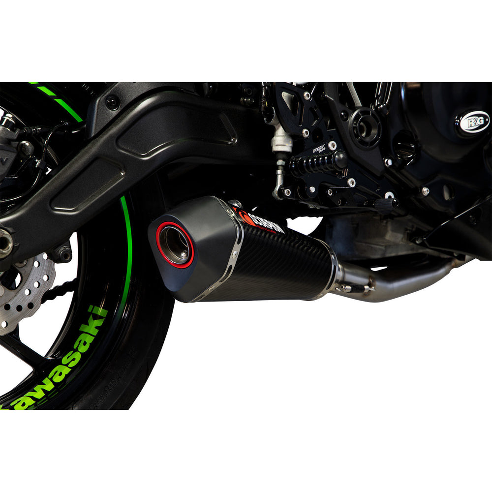 Scorpion Serket Taper Full System Carbon Fibre Exhaust - Kawasaki Ninja 650 2017 - 2021