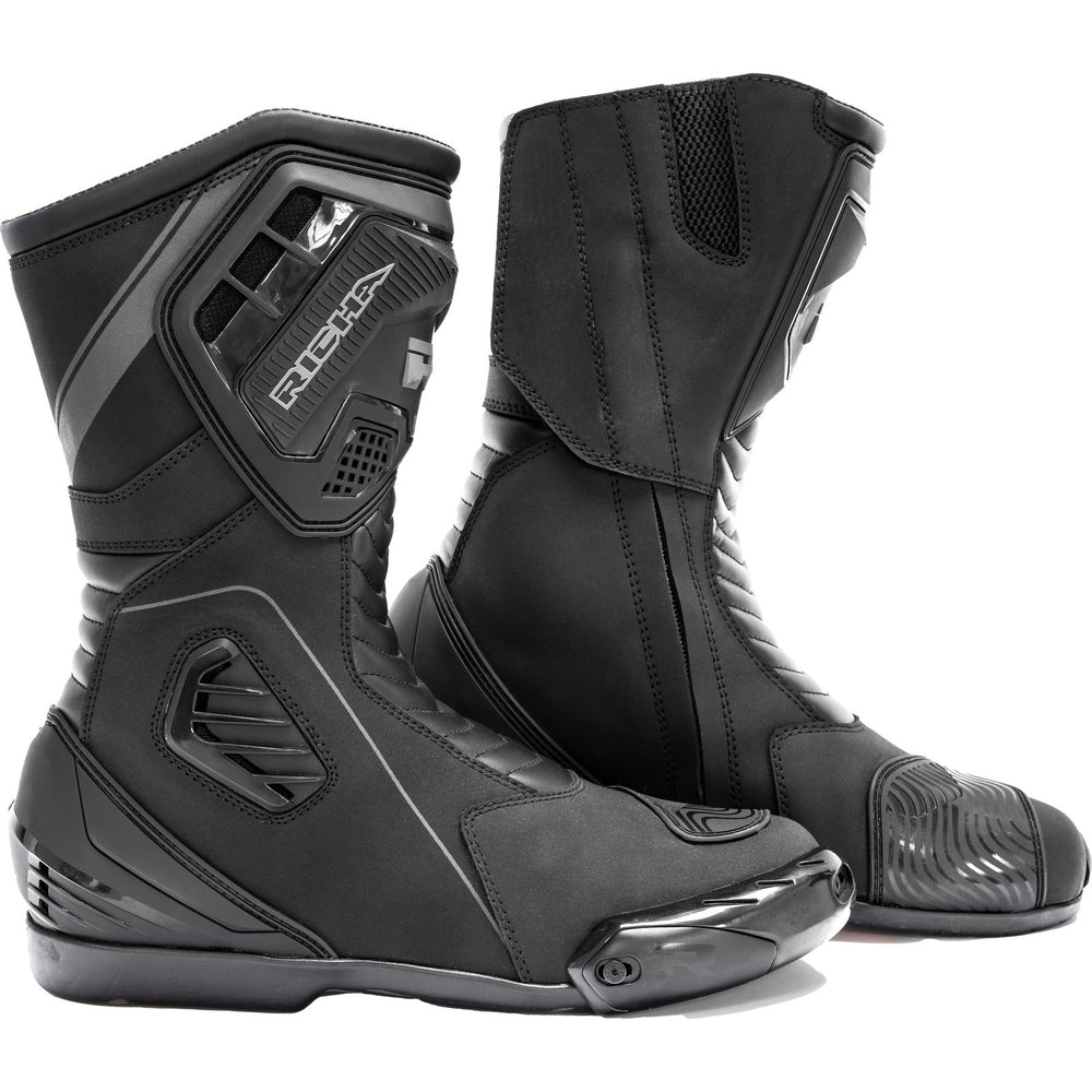 Richa Drift Evo Motorcycle Boots 46 Black (UK 12) EX-DISPLAY