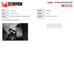Scorpion Car Exhaust GPF-Back System (Resonated) Carbon Fibre Ascari - Audi SQ2 GPF Model 2019 - 2021