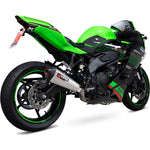 Scorpion Serket Taper Full System Stainless Exhaust For Kawasaki Ninja ZX-25R 2020-2022