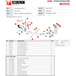 Scorpion Serket Parallel Full System Stainless Exhaust-Kawasaki Ninja ZX-25R 2020-2022