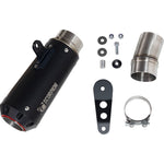 Scorpion Red Power Black Ceramic Slip-On Exhaust For BMW S1000 RR 2019-2024