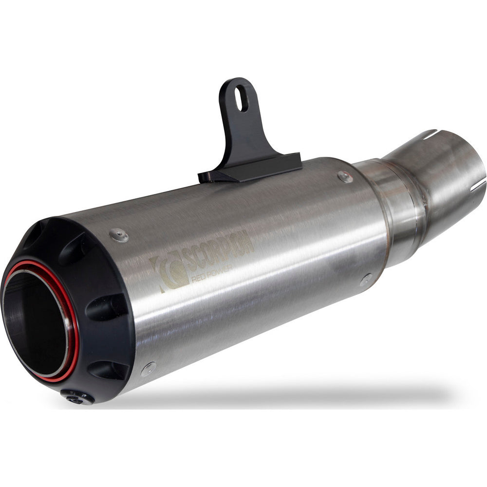 Scorpion Red Power Stainless Steel Slip-On Exhaust For BMW S1000 RR 2019-2024