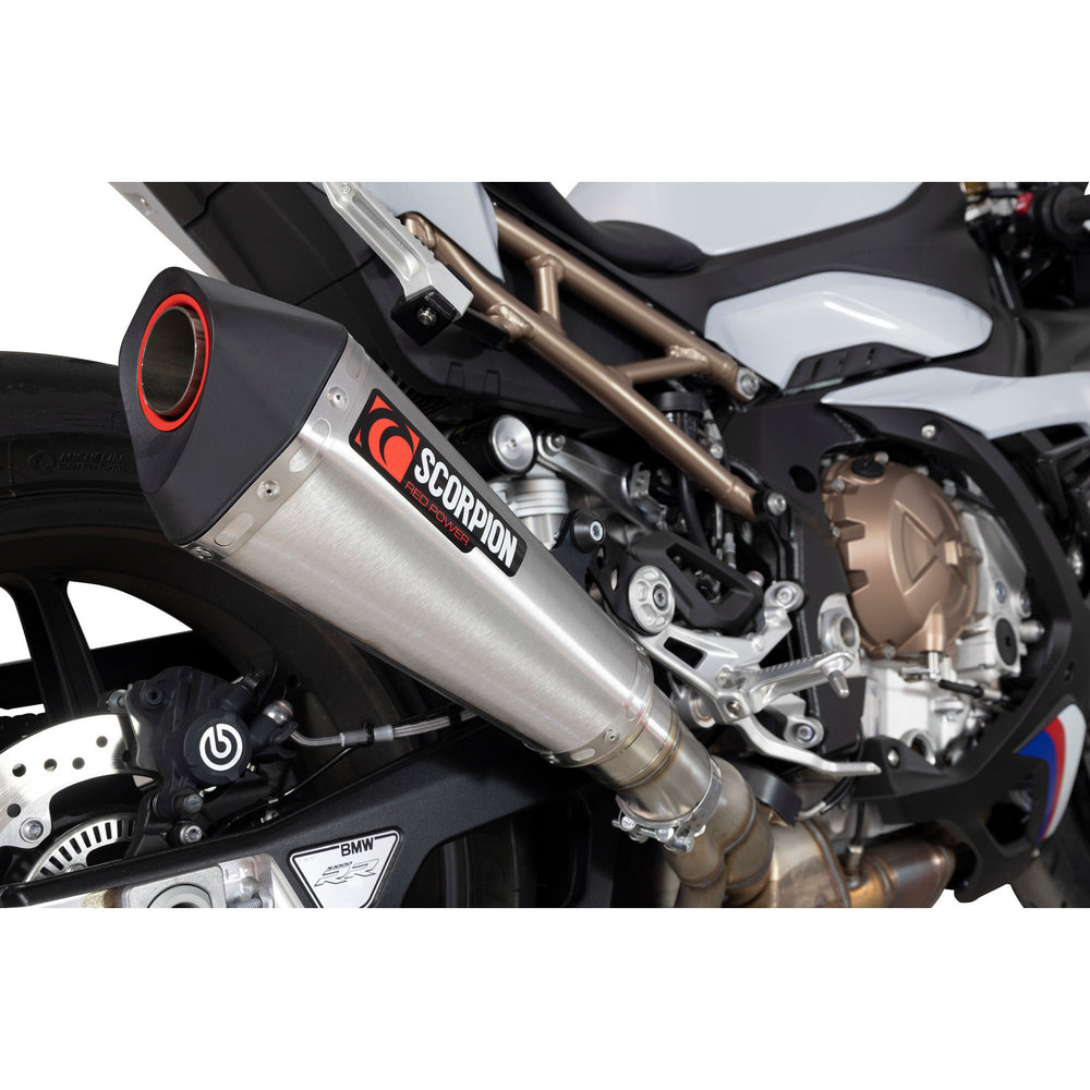 Scorpion Serket Taper Stainless Steel Slip-On Exhaust - BMW S1000 RR 2019 - 2021