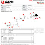 Scorpion Car Exhaust GPF-Back System (Electronic Valve) Carbon Fibre Ascari - Ford Puma ST 2020 - 2021