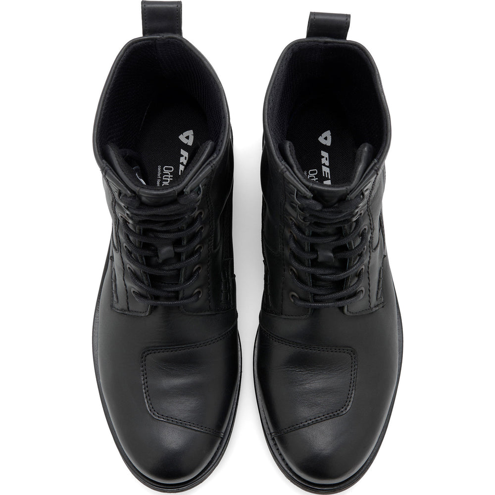 Rev It Portland Leather Motorcycle Shoes 41 Black (UK 7.5)