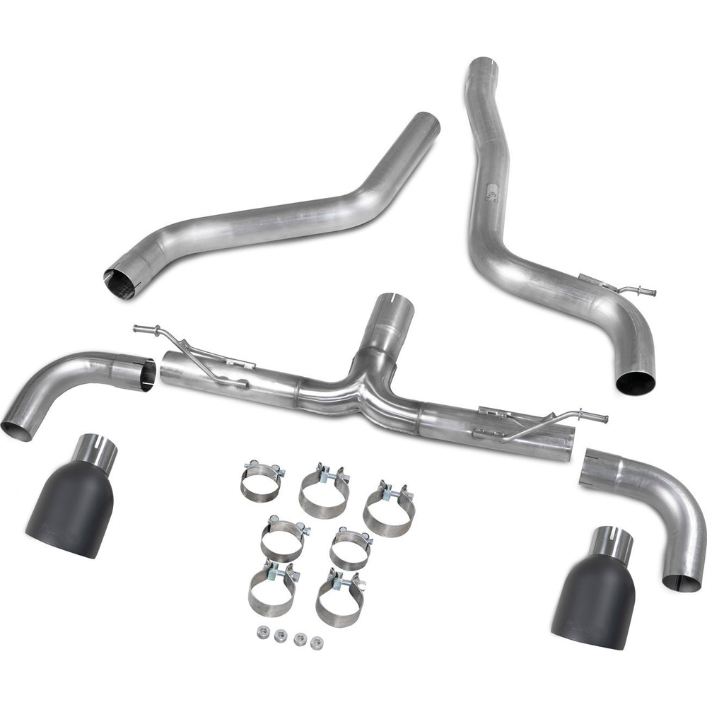 Scorpion Car Exhaust GPF-Back System (Non-Resonated) Black Daytona - Ford Focus ST MK4 2019 - 2021