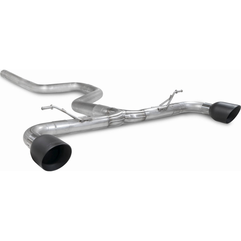 Scorpion Car Exhaust GPF-Back System (Non-Resonated) Black Daytona - Ford Focus ST MK4 2019 - 2021