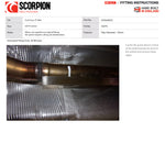 Scorpion Car Exhaust GPF-Back System (Non-Resonated) Black Daytona - Ford Focus ST MK4 2019 - 2021