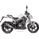 Scorpion Serket Taper Full System Titanium Exhaust For Keeway RKF-125 2019-2021