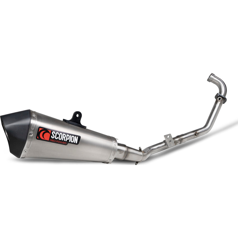 Scorpion Serket Taper Full System Titanium Exhaust For Keeway RKF-125 2019-2021