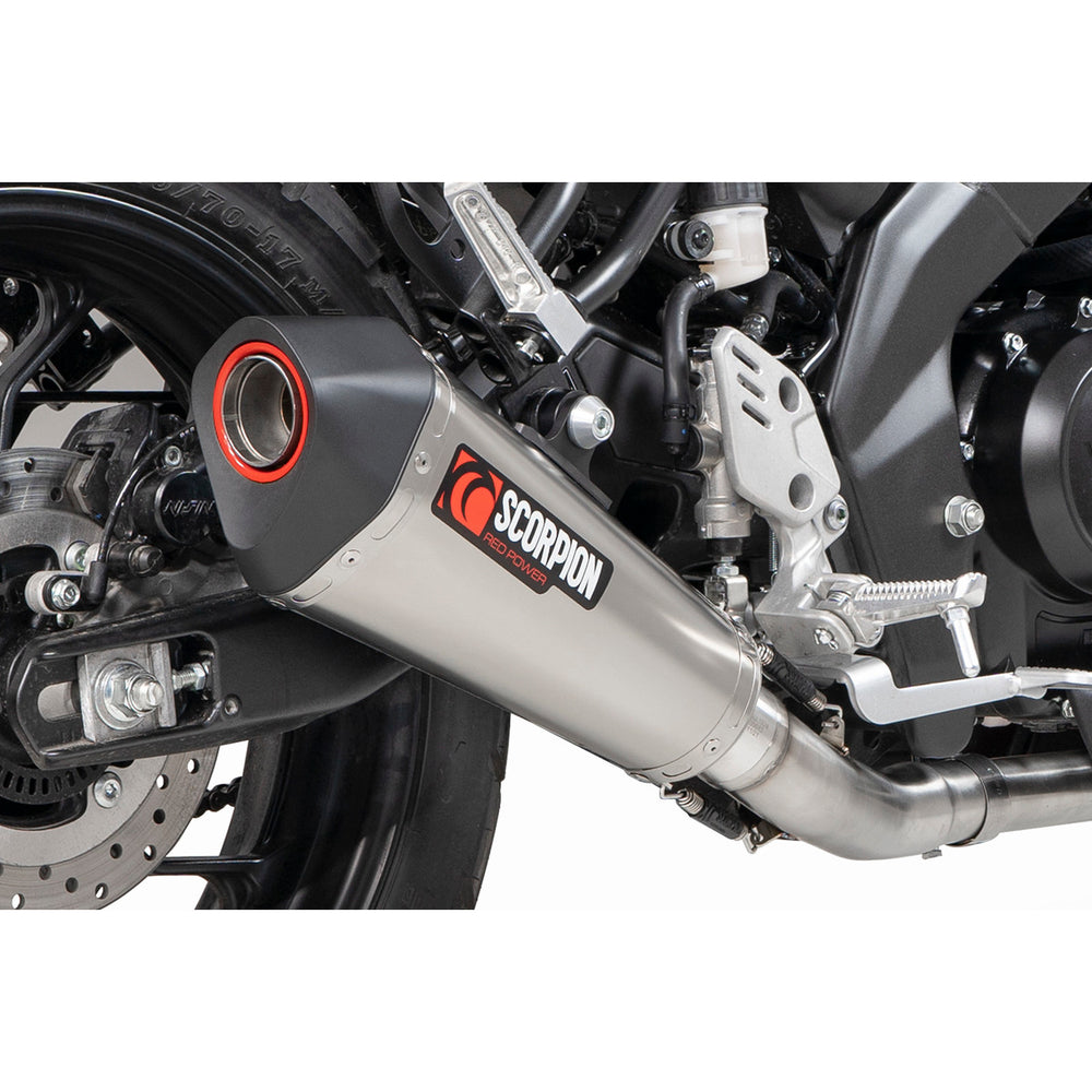 Scorpion Serket Taper Full System Titanium Exhaust For Yamaha XSR 125 2021