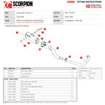 Scorpion Red Power Full System Titanium Exhaust For Yamaha MT-125 (Euro 4) 2019-2020