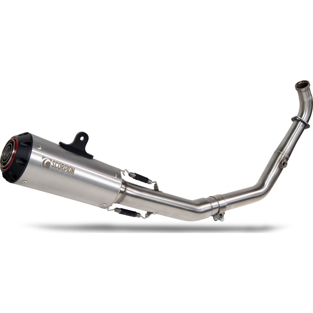 Scorpion Red Power Full System Stainless Exhaust For Yamaha MT-125 (Euro 4) 2019-2020