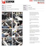 Scorpion Serket Taper Stainless Steel Slip-On Exhaust For KTM 390 Duke 2021-2023