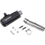 Scorpion Red Power Black Ceramic Slip-On Exhaust For KTM 390 Duke 2021-2023