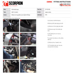 Scorpion De-Cat Race Header Pipe For KTM 390 Duke 2021-2023