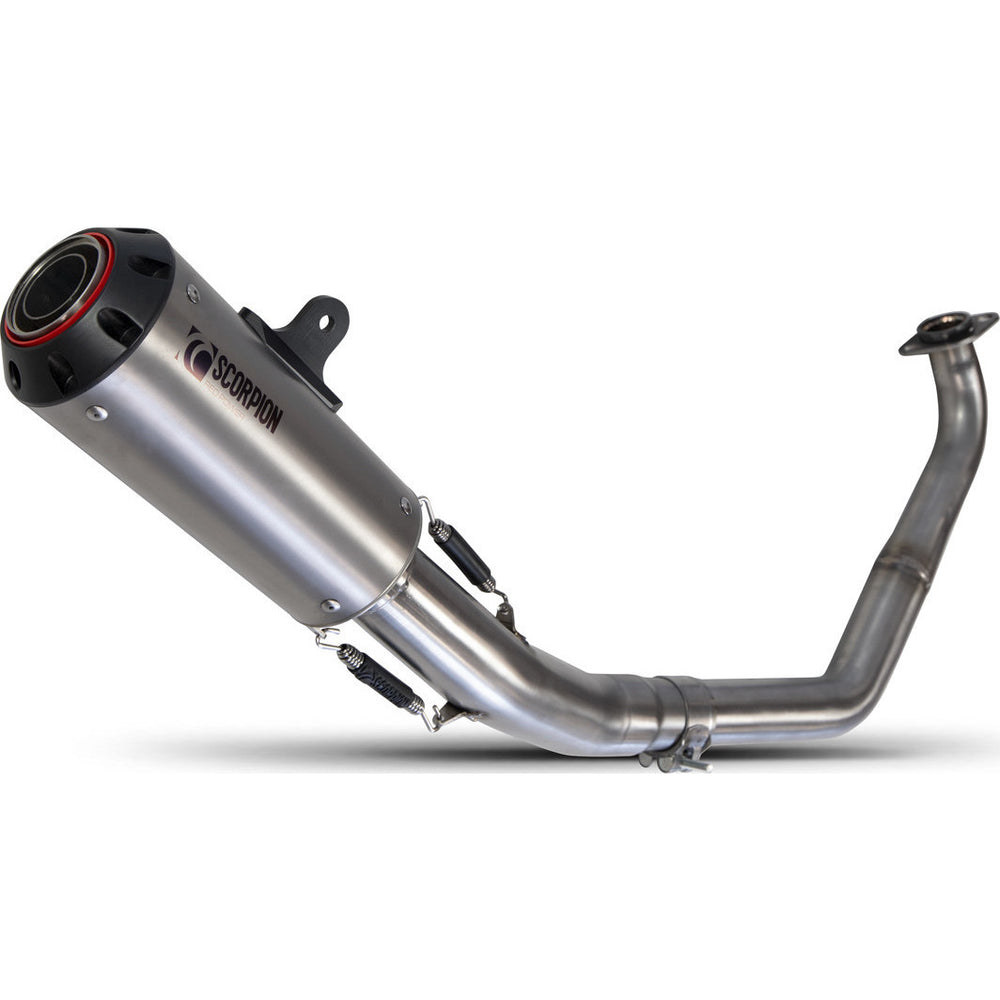 Scorpion Red Power Full System Titanium Exhaust For Yamaha MT-125 (Euro 5) 2021-2024