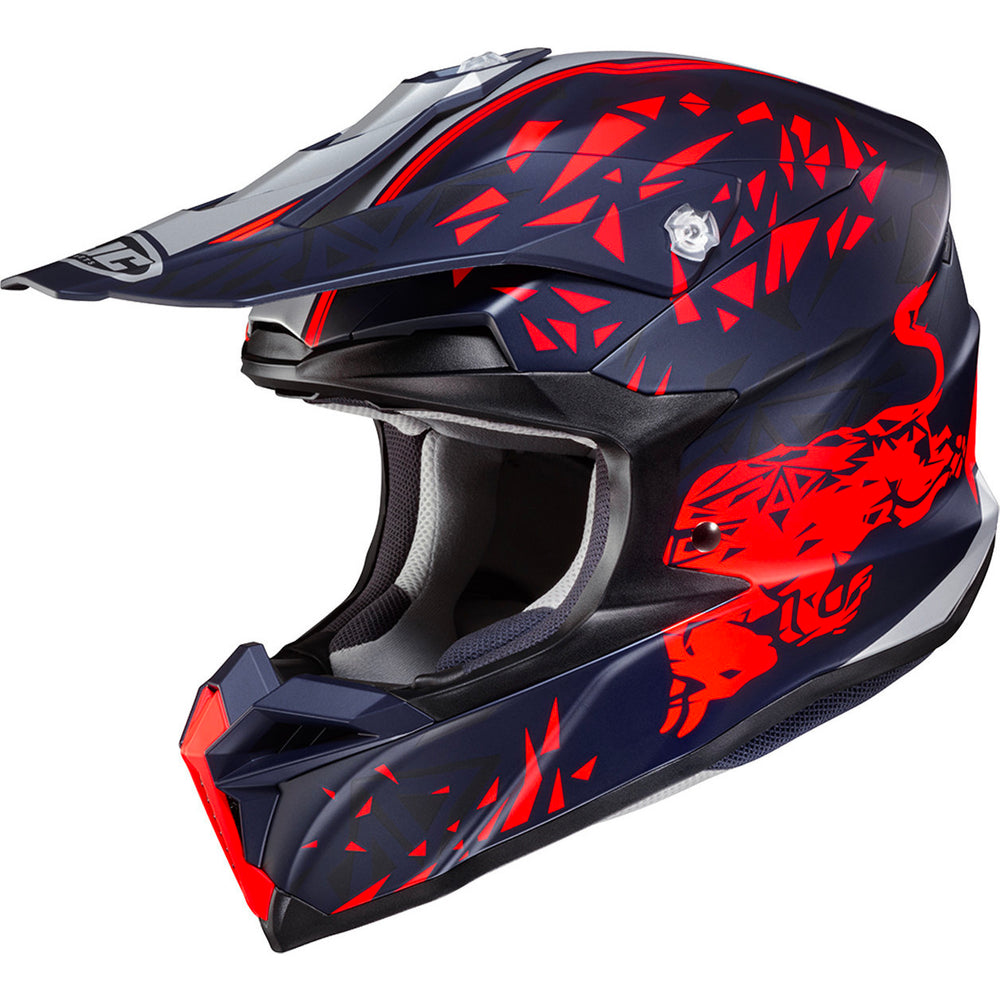 helmet hjc black blue red HJC i50 Spielberg Redbull Ring Motocross Helmet – Ghostbikes