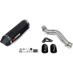 Scorpion Serket Parallel Black Ceramic Slip-On Exhaust For KTM Adventure 890 2021-2025