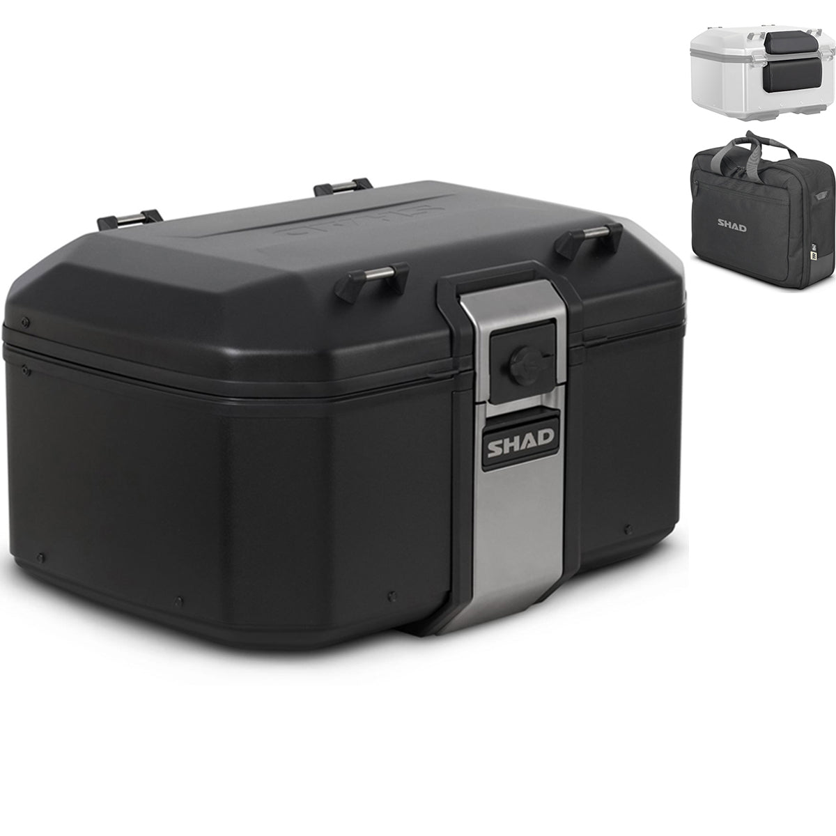 Shad TR55 Terra Black Top Case 55L – Ghostbikes