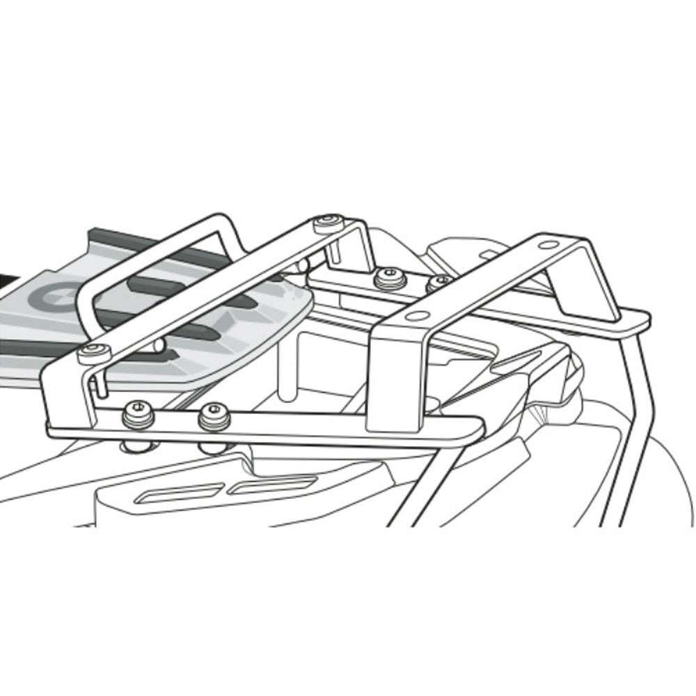 Shad Top Case Fitting Kit for BMW G 650 GS 2010 - 2016